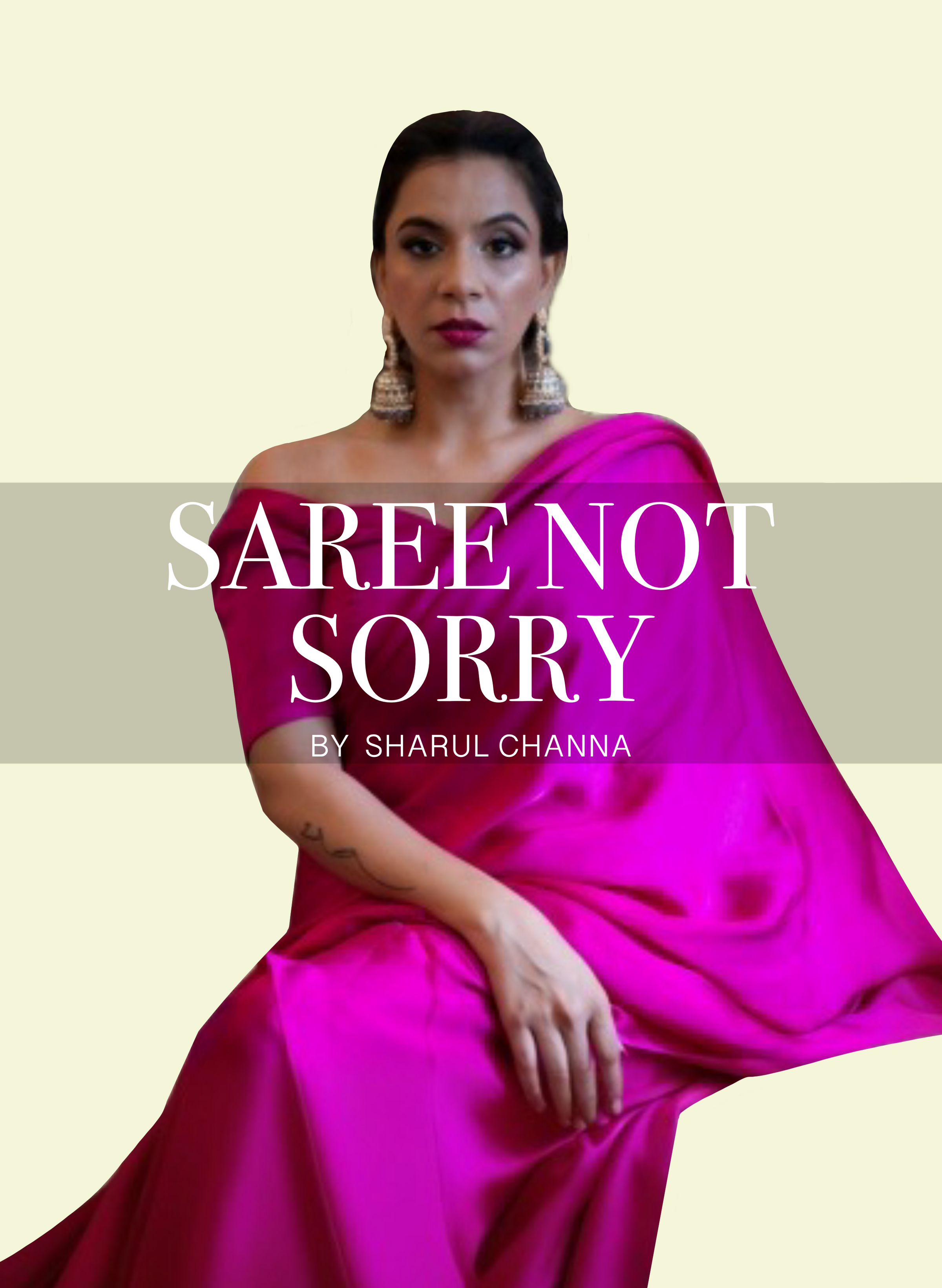 Saree-Not-Sorry by Sharul