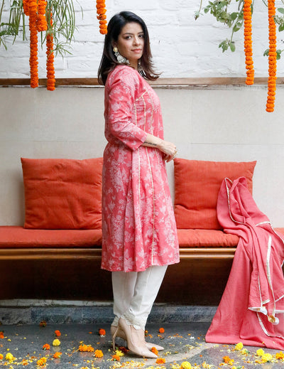 Kurti With Dupatta