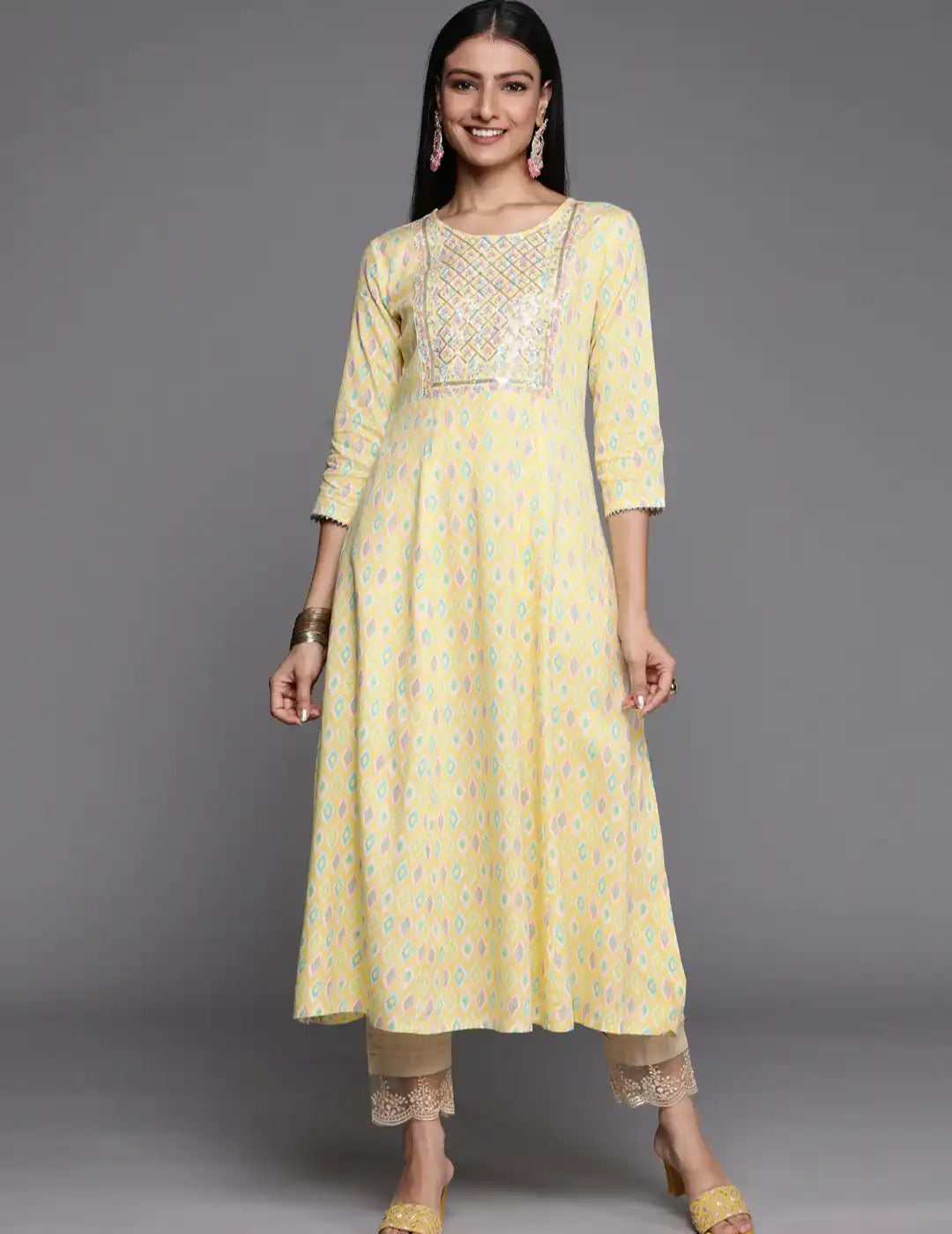 Long Anarkali Kurtis