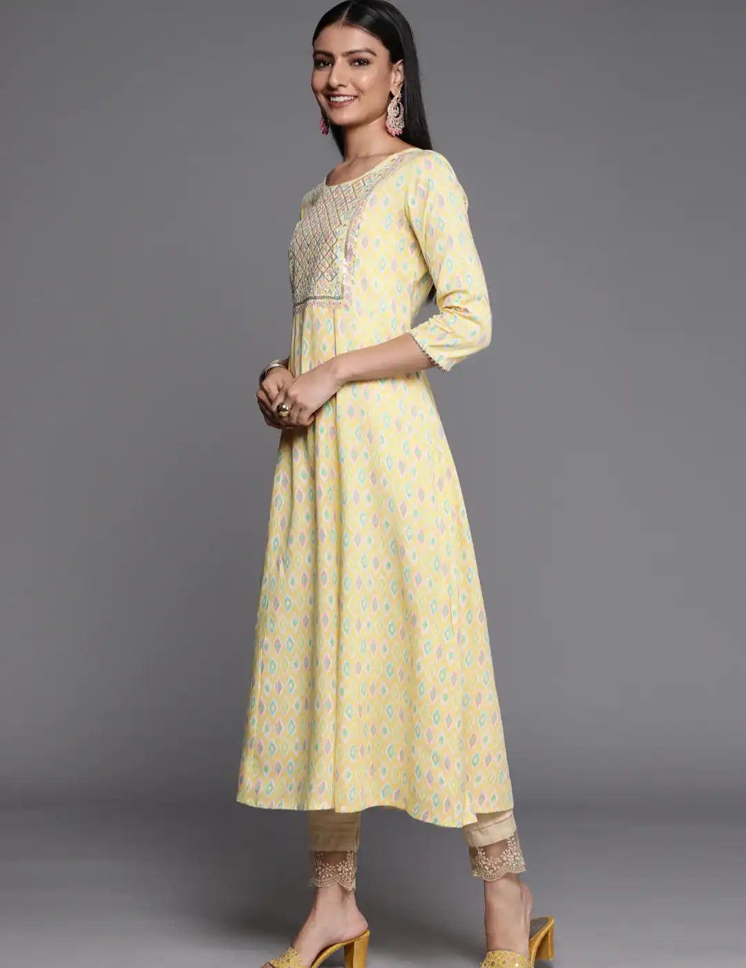 Long Anarkali Kurtis