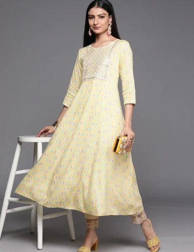 Long Anarkali Kurtis