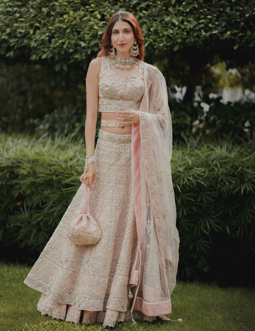 Exclusive Pastel Pink Lehenga