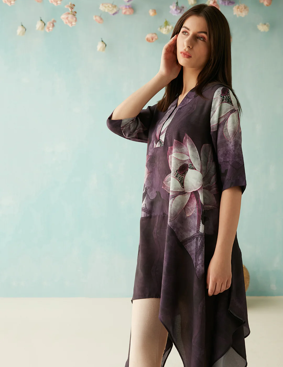 Purple Botany V.I.P Tunic
