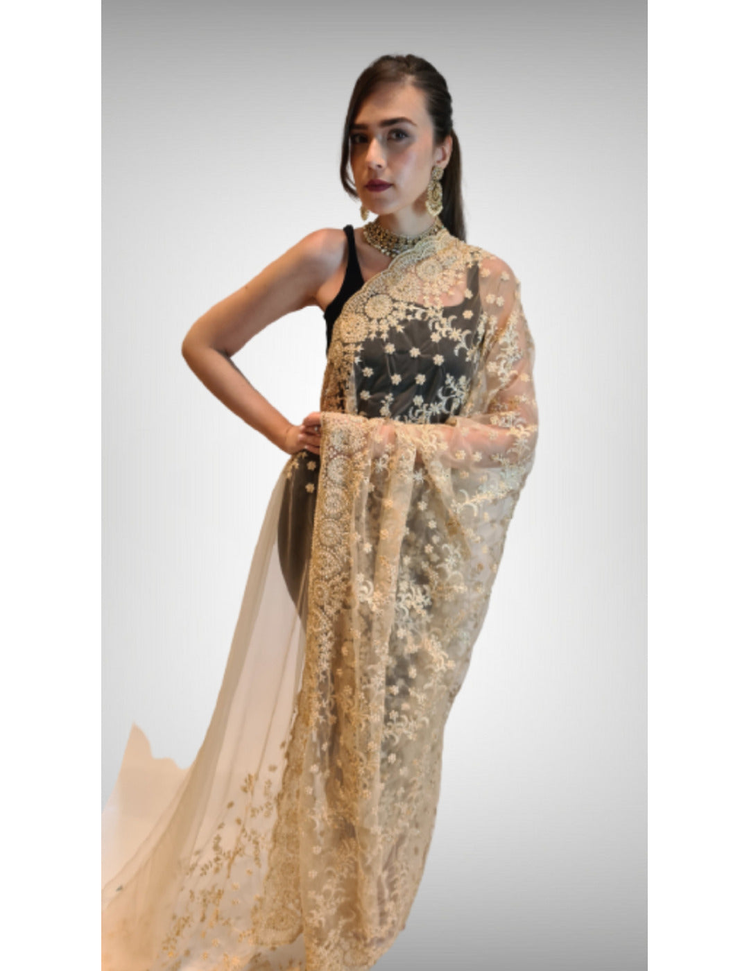 Pre draped saree singapore