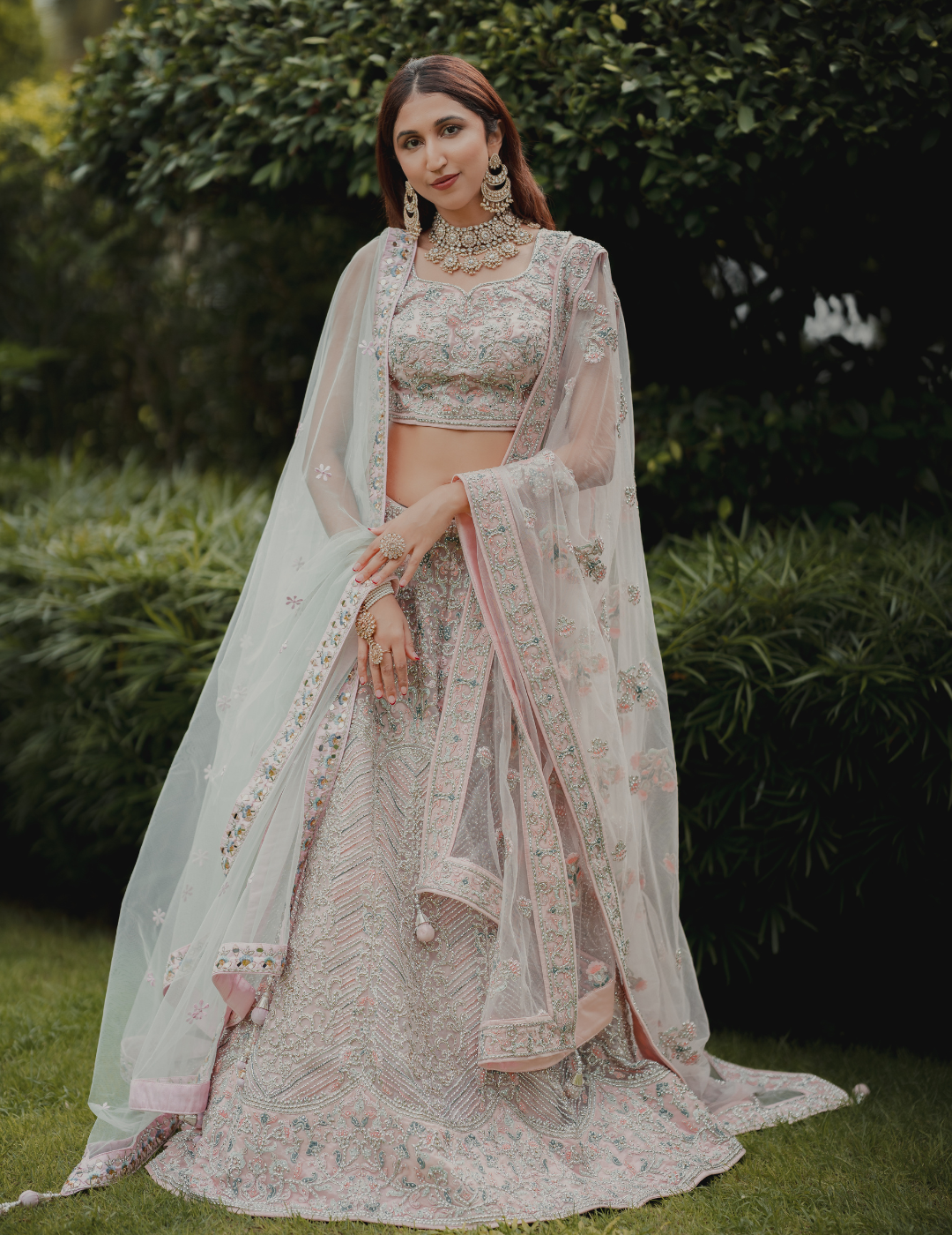 Exclusive Pastel Pink Lehenga