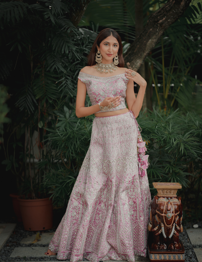 Exclusive Pastel Pink Lehenga