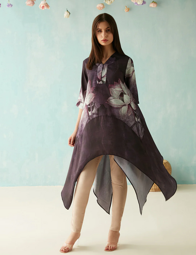 Purple Botany V.I.P Tunic