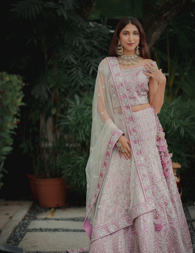 Exclusive Pastel Pink Lehenga