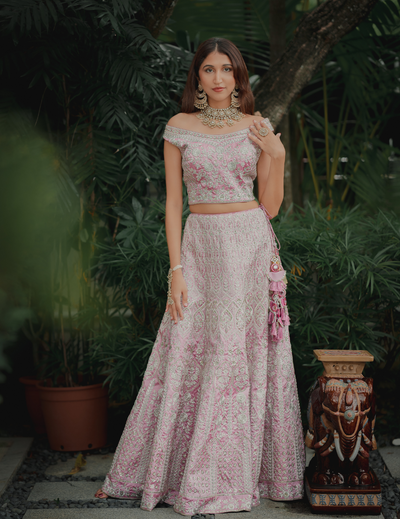 Exclusive Pastel Pink Lehenga