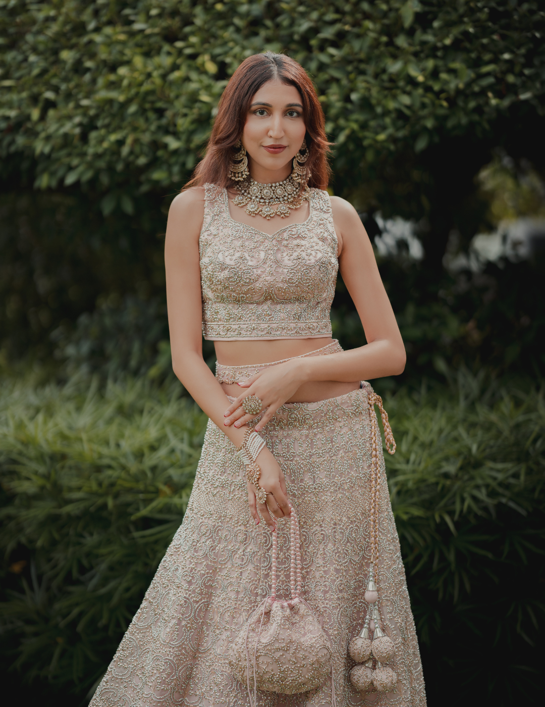 Exclusive Pastel Pink Lehenga