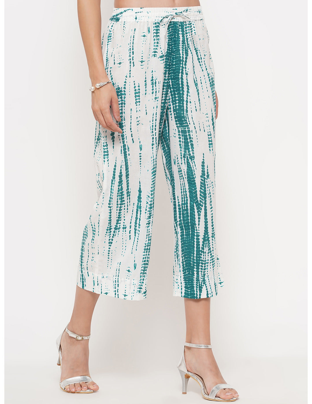 Print Straight Pants