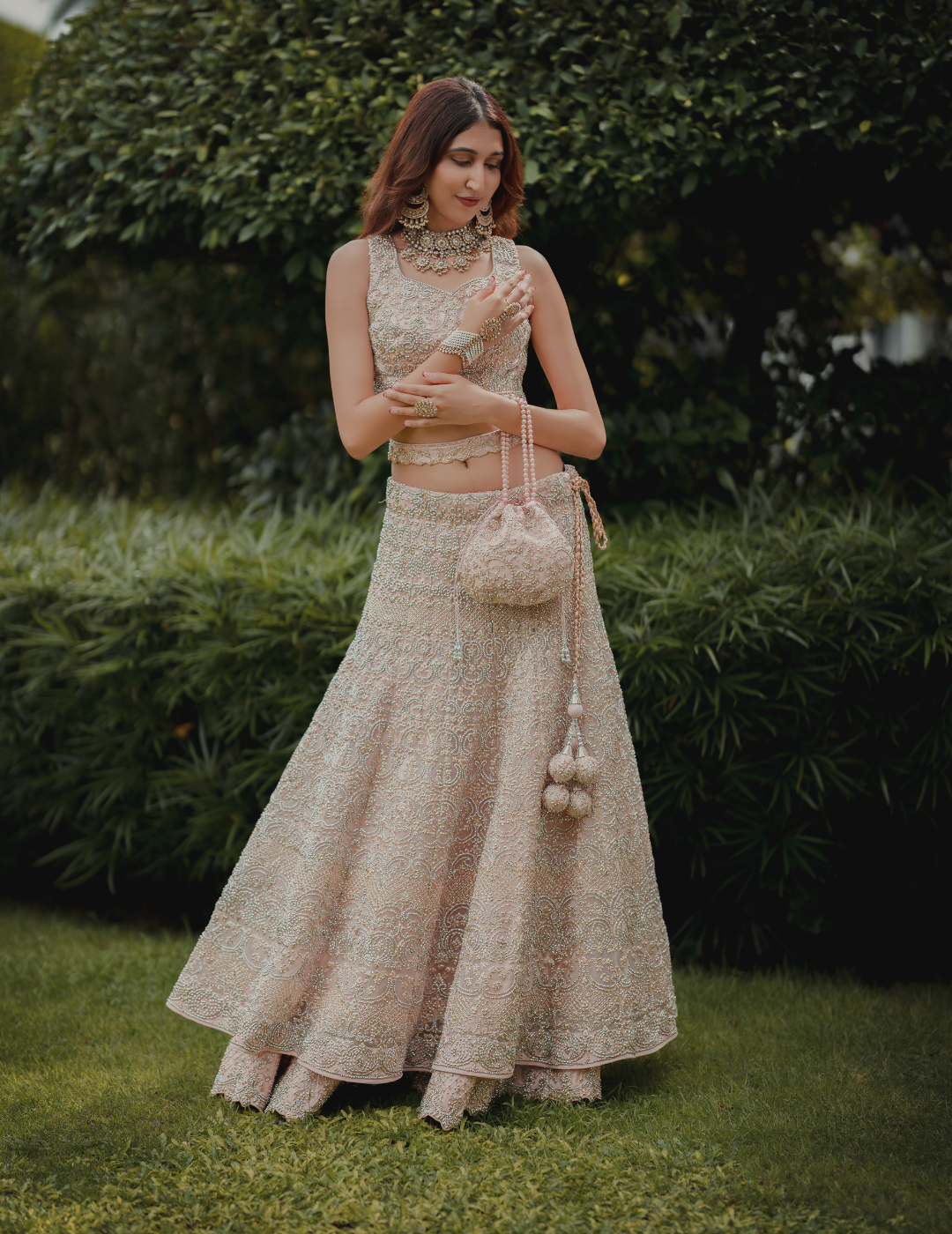 Exclusive Pastel Pink Lehenga