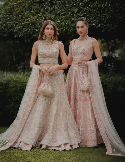 Exclusive Pastel Pink Lehenga