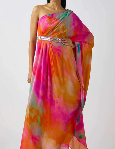 The Sunscape One Shoulder Dress