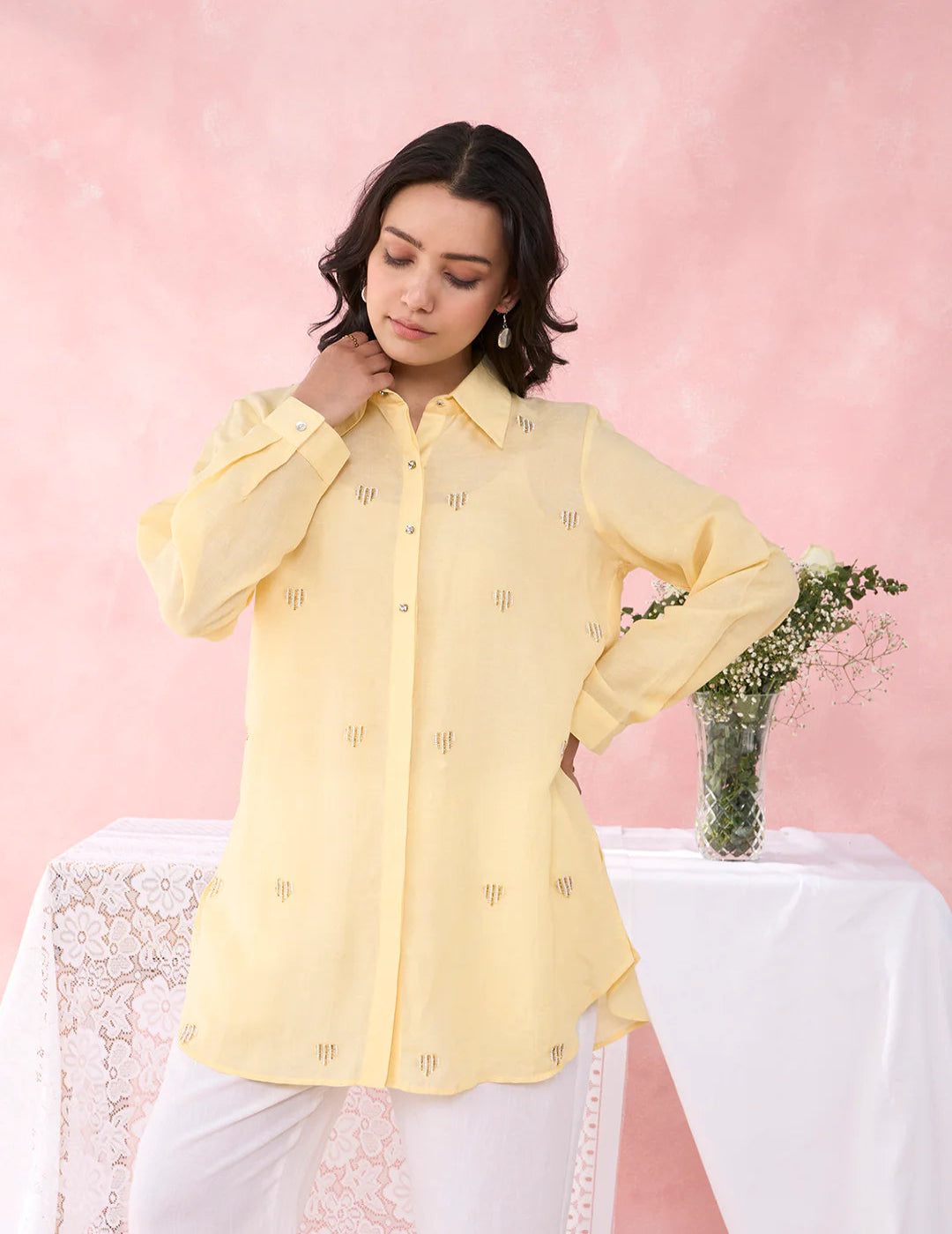 Shop online for women's designer shirts at StudioJ.