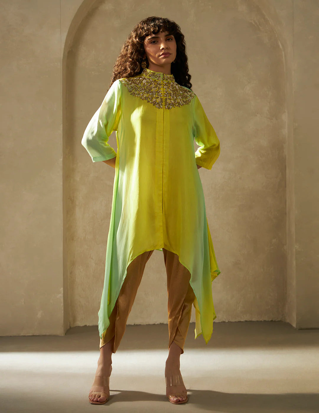 Mint Green Ombre Navya Tunic