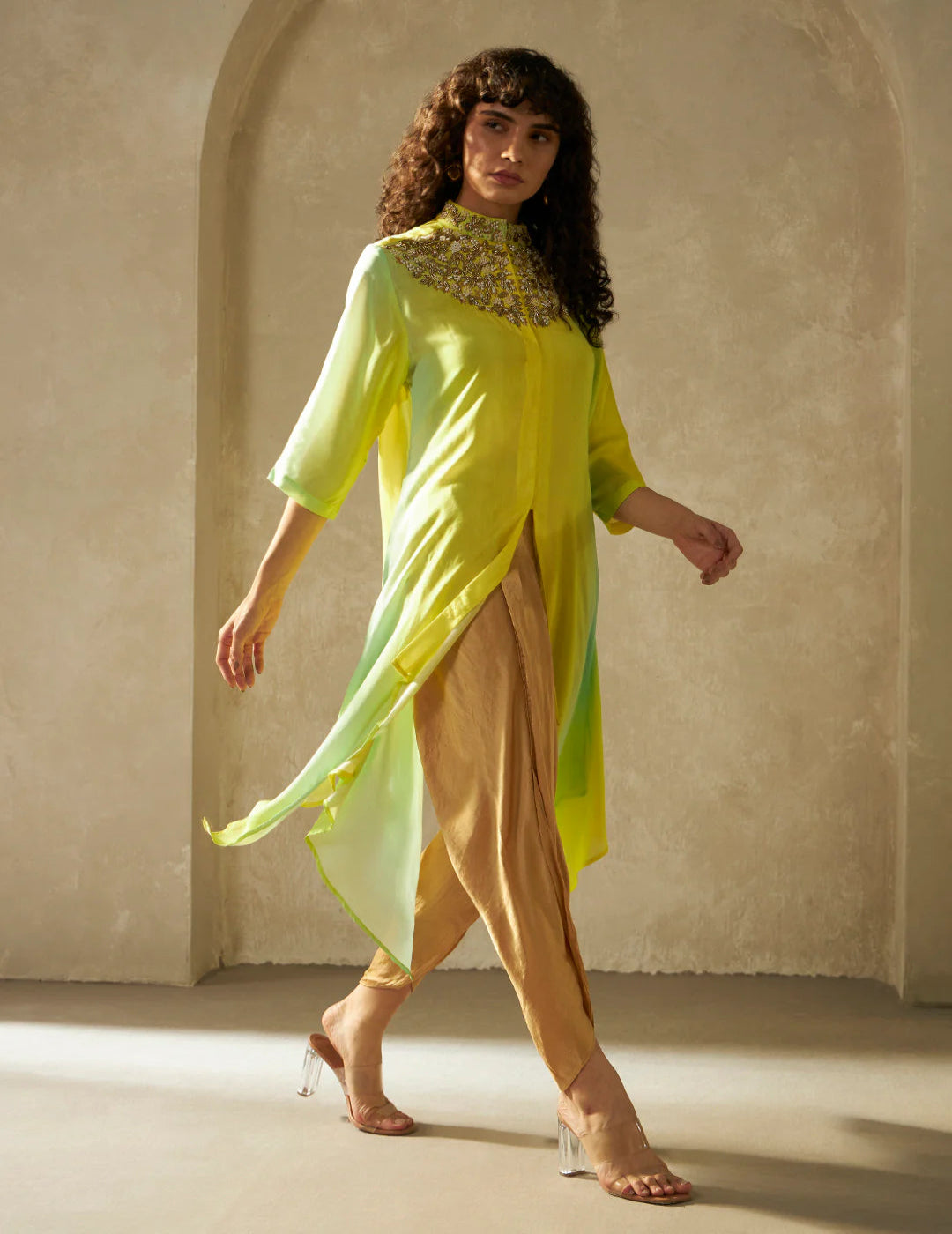 Mint Green Ombre Navya Tunic