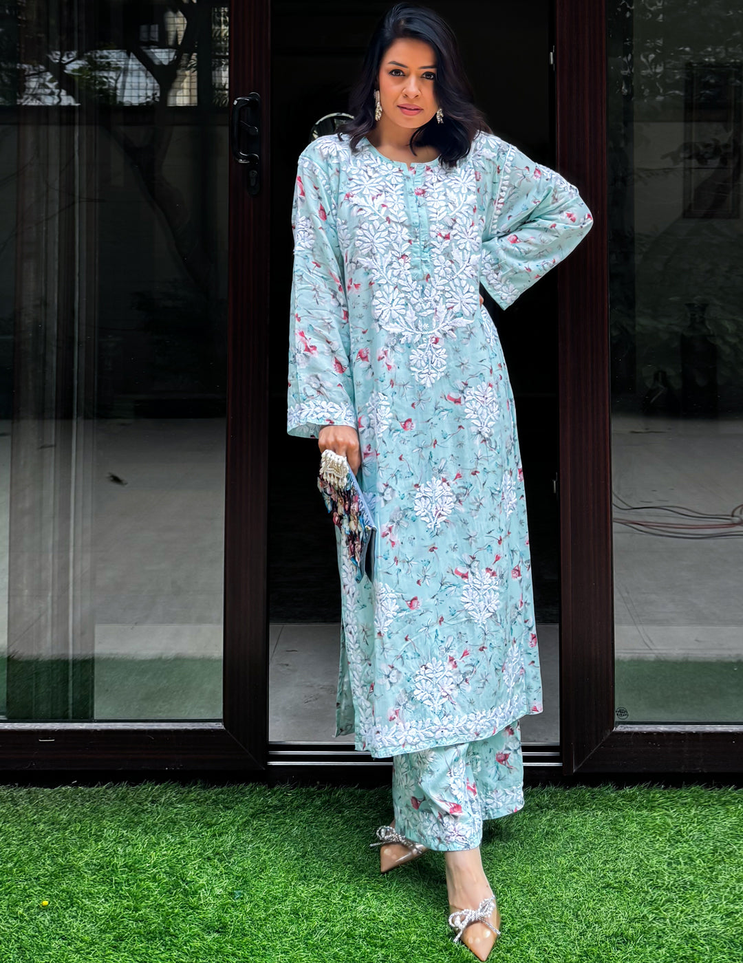 chikankari dress singapore