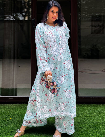 chikankari dress singapore