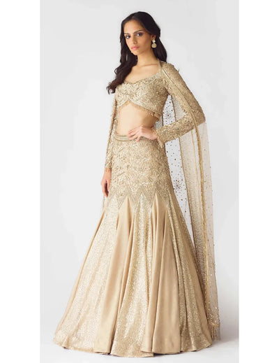 The Champagne Dawn Lehenga