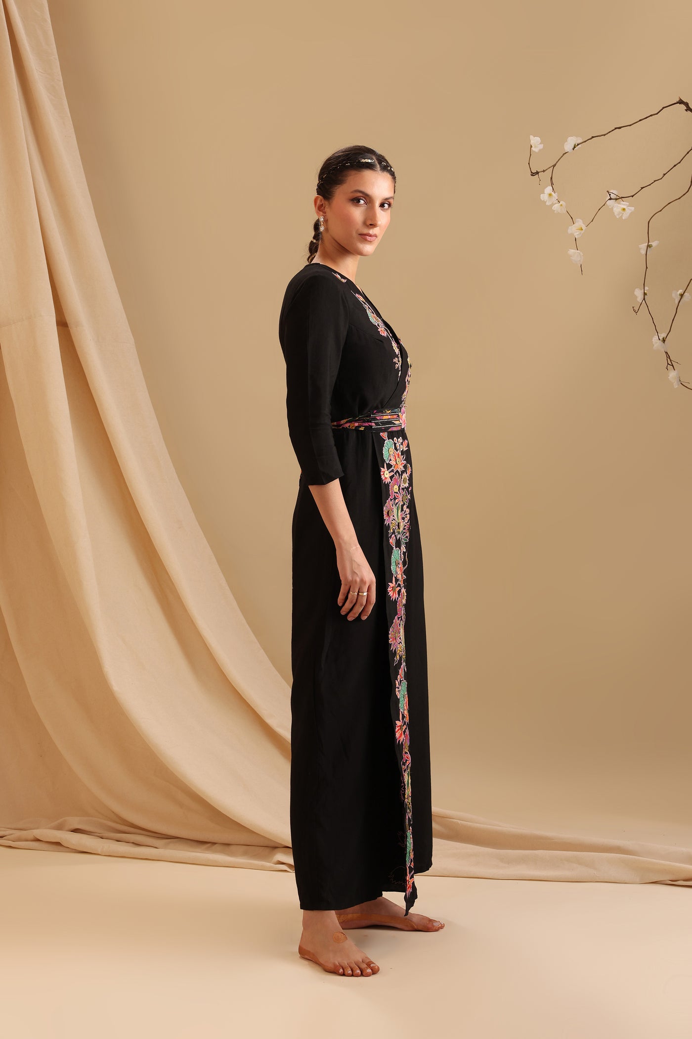 Jumpsuit with Belt - Shop Online Singapore