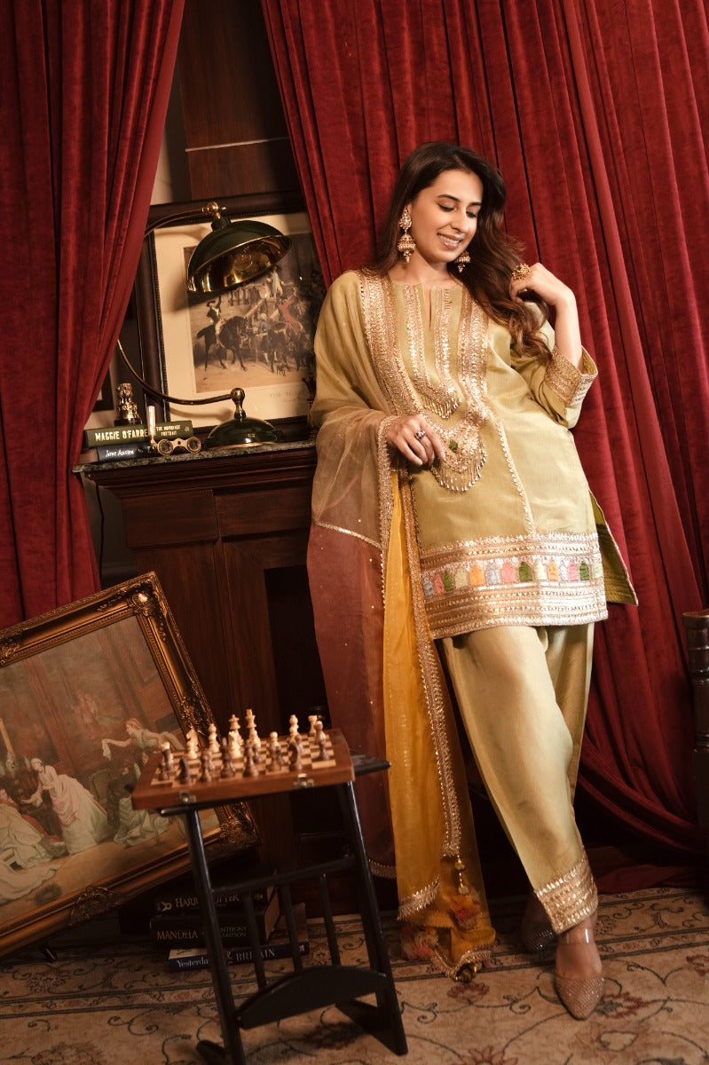 Sitara Kurti Pant Dupatta
