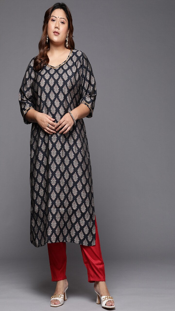 Black Silk Kurti singapore