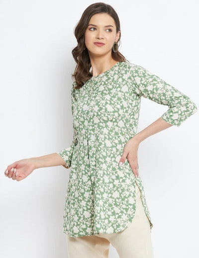 latest Indian women Short Kurtis 