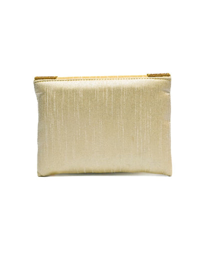 Golden Silk Clutch