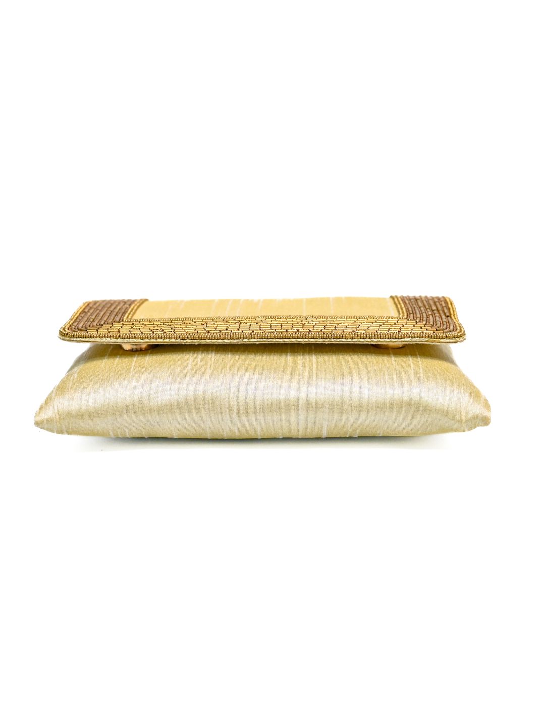 Golden Silk Clutch