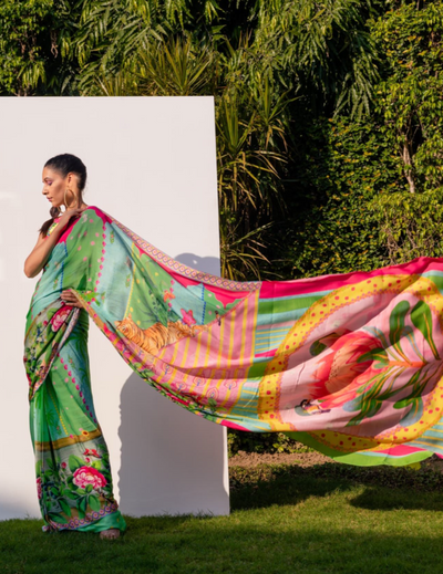 Poo Bani Parvati saree singapore